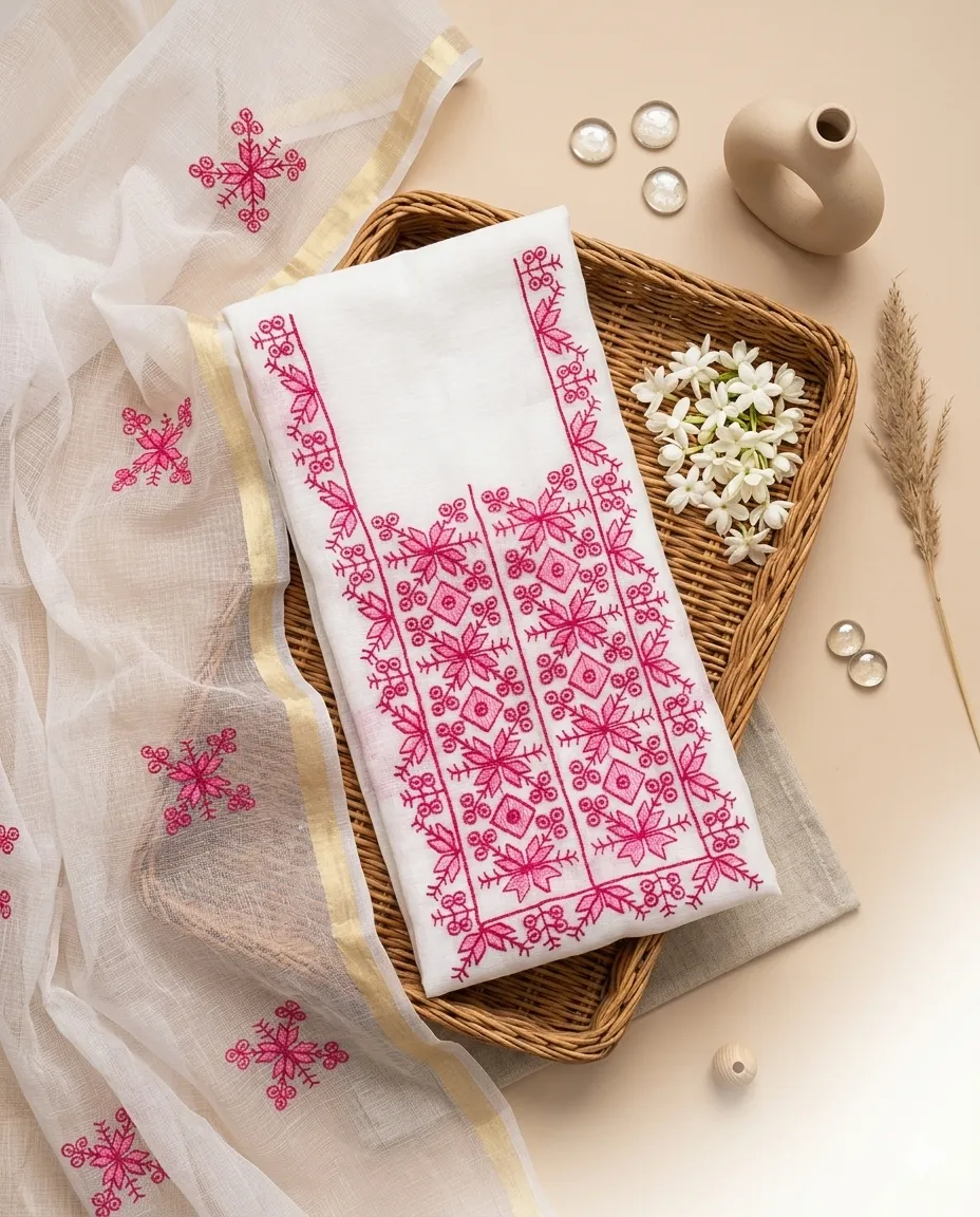 Beautiful Soft Kota Cotton Dress Material